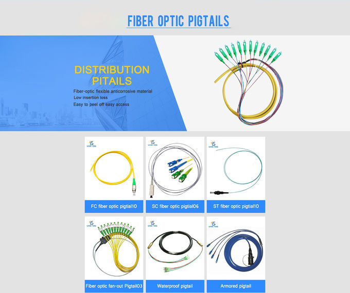 Corde de correction optique UV de fibre SMA905 HPSMA FSMA pour médical militaire